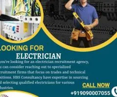 Electricians Recruitment Agency in India,Nepal